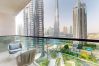 Apartment in Dubai - Luxurious 2-Bedroom Apartment in Act One Tower with Iconic Burj Khalifa View